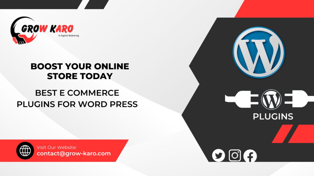 Ecommerce Plugins for WordPress